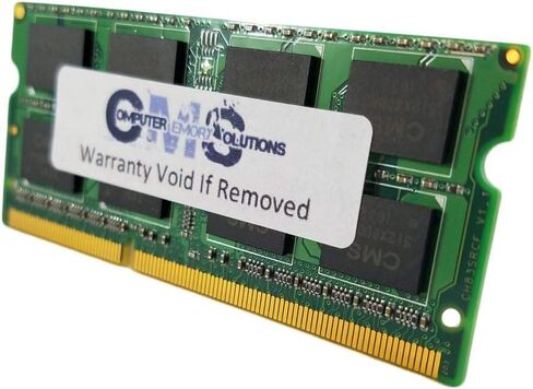 ترقية ذاكرة الوصول العشوائي CMS 4GB (1X4GB) DDR3 12800 1600MHz Non ECC SODIMM متوافقة مع الكمبيوتر اللوحي HP/Compaq® EliteBook Revolve 810 G3 - A25 in Kuwait
