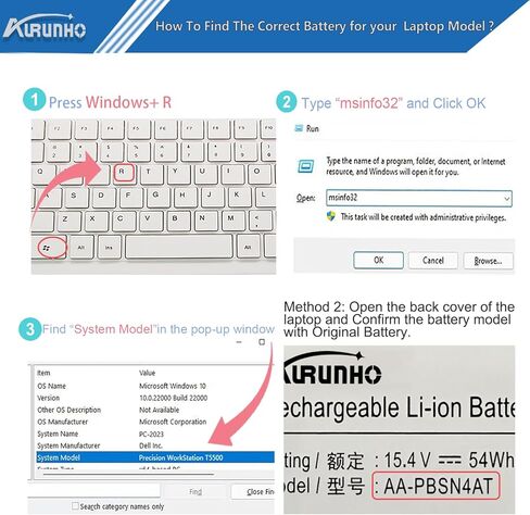 بطارية كمبيوتر محمول AA-PBSN4AT 54Wh بديلة لجهاز Samsung Galaxy Book 15.6 بوصة NP750TDA NP750XDA NP755XDA NP750TDA-XD1US NP750TDA-XD2US Series 15.4 فولت 4 خلايا in Kuwait