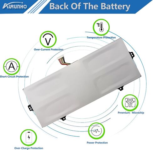 بطارية كمبيوتر محمول AA-PBSN4AT 54Wh بديلة لجهاز Samsung Galaxy Book 15.6 بوصة NP750TDA NP750XDA NP755XDA NP750TDA-XD1US NP750TDA-XD2US Series 15.4 فولت 4 خلايا in Kuwait