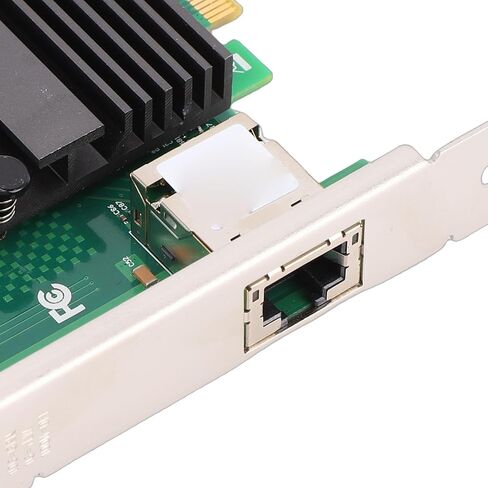 بطاقة محول شبكة إيثرنت Cuifati 10G PCIe x4 أصابع مطلية بالذهب مناسبة للتحكم مع بالوعة حرارية كبيرة لجهاز توجيه NAS لخادم سطح المكتب in Kuwait