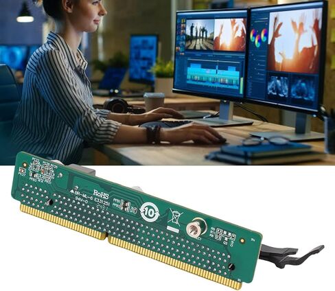 Diyeeni PCIE 16x Riser Adapter Card PCI Express 16x Expansion Card for Workstation M90q M950q for ThinkStationP360 Tiny8 P3 with FRU5C50W00910 5C50W00933 Support RX560 P1000 P620 P600 in Kuwait