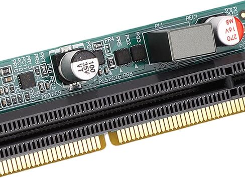 Diyeeni PCIE 16x Riser Adapter Card PCI Express 16x Expansion Card for Workstation M90q M950q for ThinkStationP360 Tiny8 P3 with FRU5C50W00910 5C50W00933 Support RX560 P1000 P620 P600 in Kuwait