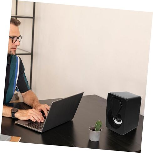 سماعات الكمبيوتر OUNONA USB زوج واحد من مكبرات الصوت السلكية المحمولة لسطح المكتب صوت عالي الحجم لألعاب المكتب المنزلي مع ضوء RGB، متوافق مع شاشة الكمبيوتر المحمول بنمط عشوائي in Kuwait
