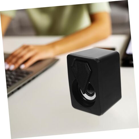سماعات الكمبيوتر OUNONA USB زوج واحد من مكبرات الصوت السلكية المحمولة لسطح المكتب صوت عالي الحجم لألعاب المكتب المنزلي مع ضوء RGB، متوافق مع شاشة الكمبيوتر المحمول بنمط عشوائي in Kuwait