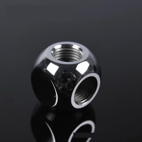Barrow G1/4" Thread 3-Way Block Splitter Fitting - Silver (TLFT3T-A01-Silver) in Kuwait