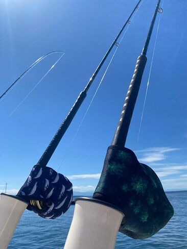 غطاء بكرة الصيد بكرة حقيبة الحقيبة | مادة النيوبرين | من أجل Centerpin وFly وOcean Reels in Kuwait