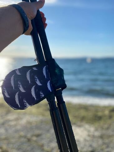غطاء بكرة الصيد بكرة حقيبة الحقيبة | مادة النيوبرين | من أجل Centerpin وFly وOcean Reels in Kuwait