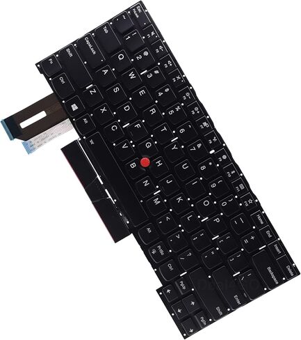 Deal4GO Laptop Backlit Keyboard Replacement for Lenovo Thinkpad T14s Gen 1 2, T490s, T495s, P1 Gen 1 2 3, X1 Extreme Gen 1 2 3 in Kuwait