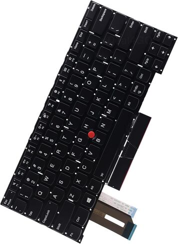 Deal4GO Laptop Backlit Keyboard Replacement for Lenovo Thinkpad T14s Gen 1 2, T490s, T495s, P1 Gen 1 2 3, X1 Extreme Gen 1 2 3 in Kuwait