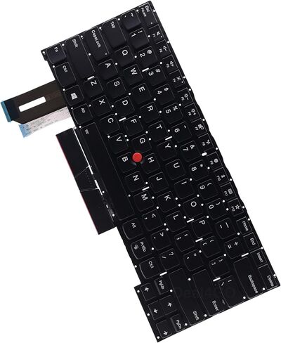 Deal4GO Laptop Backlit Keyboard Replacement for Lenovo Thinkpad T14s Gen 1 2, T490s, T495s, P1 Gen 1 2 3, X1 Extreme Gen 1 2 3 in Kuwait