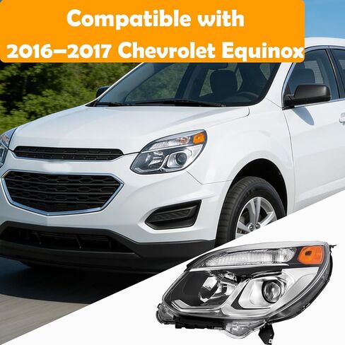 تجميع المصباح المناسب للفترة 2016-2017 شيفروليه شيفروليه requinox Chrome Housing Amber Reflector Side and Driver Side in Saudi Arabia