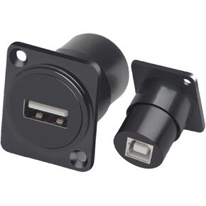 منفذ USB أنثى أ إلى منفذ أنثى B موصلات محولات التوصيل المباشر لربط أجهزة الكمبيوتر بالطابعات USB 2.0 480Mbps محولات التوصيل المباشر in Kuwait