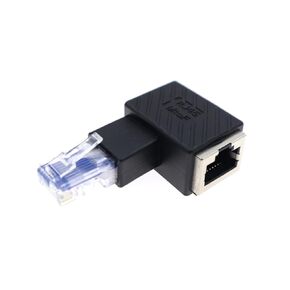 CHICHIYANG RJ45 ذكر إلى شاحن أنثي لـ 8P8C FTP STP UTP Cat 5e إيثرنت تمديد سلك التصحيح in Kuwait