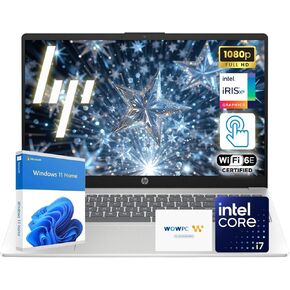 كمبيوتر محمول HP بشاشة لمس FHD مقاس 15.6 بوصة | معالج Intel Core i7 | ذاكرة الوصول العشوائي DDR4 سعة 16 جيجابايت | تخزين 1 تيرابايت (512 جيجابايت PCIe SSD + 500 جيجابايت خارجي) | Win 11 | Wi-Fi 6E | لوحة مفاتيح كاملة الحجم مع لوحة مفاتيح رقمية | حزمة WOWP in Kuwait