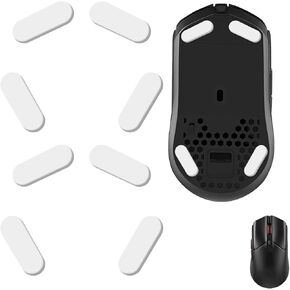 2 Sets Pulsefire Haste 2 Wireless Mouse Skates, PTFE Replacement Feet Compatible with HyperX Pulsefire Haste2 Wireless (Not Fit for Haste2 Wired) Gaming Mouse (0.7mm/White) in Kuwait