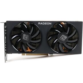 PowerColor Fighter AMD Radeon RX 6700 XT Gaming Graphics Card with 12GB GDDR6 Memory, Raytracing, PCIe 4.0, HDMI 2.1, AMD Infinity Cache (Renewed) in Kuwait