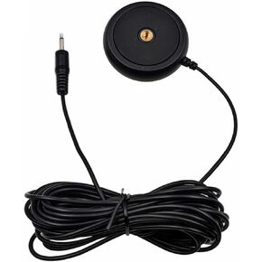 3.5mm Desktop Calibration Microphone 5M/16.4ft Omnidirectional Pickup Noise Filtering for Streaming Black Omnidirectional Microphone in Saudi Arabia