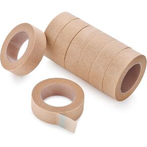 8 Rolls Nose Tape for Rhinoplasty Shaping, Micropore Tape, Paper Tape Medical Sensitive Skin, Flexible Surgical Bandages, First Aid Bandages for Wound Injuries Swelling (0.5 in x 10 yds) in Saudi Arabia