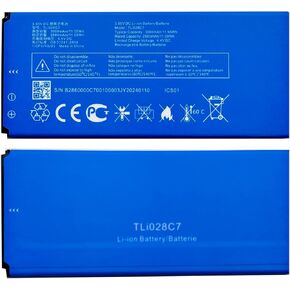 ترقية جديدة لبطارية TLi028C1 TLi028C7 لـ الكاتيل فولتا 5002R TCL A3 A509DL [0 دورة] - بطارية بديلة ليثيوم أيون 3.8 فولت in Kuwait
