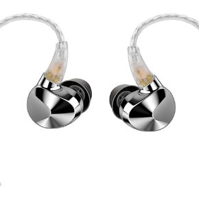 سماعات أذن Questyle Zen داخل الأذن HiFi سلكية، سماعات أذن IEM من فئة الاستوديو، سماعات أذن للألعاب، عزل الضوضاء، كابل OFC للموسيقيين in Kuwait