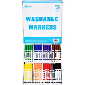 Rarlan Washable Markers Bulk, Markers for Kids, Bulk pack, 12 Colors, 240 Count in Saudi Arabia