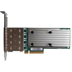 بطاقة شبكة ألياف بصرية بأربعة منافذ بسرعة 10 جيجابت من Ethernet Sfp + لـ Ql41134Hlcu-Hc P10094-B21 (قوس قصير) in Kuwait