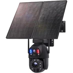50X ZOOM 12MP 4G Solar Security Camera With 20W Solar Panel 20000mAh Battery Outdoor WIFI Solar Powered Surveillance(20W WIFI CAMERA) in Kuwait
