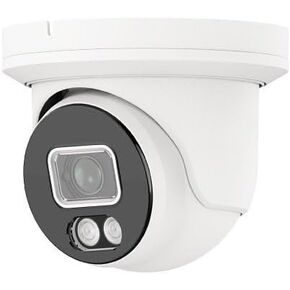 NCE81F28 Diversity Series InfiniteColor 8MP H.265 IR Turret IP Camera, 2.8mm Fixed Lens, White in Kuwait