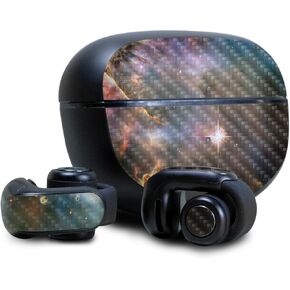 غطاء سماعة الرأس من ألياف الكربون متوافق مع سماعات الأذن Bose Ultra Open - السديم الذهبي - غطاء لاصق واقٍ من الفينيل 3M ممتاز - سهل الاستخدام | صُنع في الولايات المتحدة الأمريكية بواسطة MightySkins in Kuwait