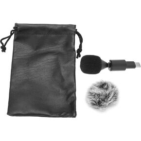 Mini USBC Omnidirectional Microphone, Plug and Play Type C Interface for Android Phones - Clear Sound Quality, Flexible Angle Adjustment, Portable Recording in Kuwait
