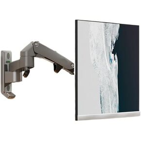 F150 Dual-arm Monitor wall Mount Bracket Computer Screen can be Raised and Lowered Rotating Mechanical arm in Saudi Arabia