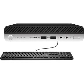 كمبيوتر مكتبي صغير HP ProDesk 600 G5، Intel Core i7-9700T، ذاكرة وصول عشوائي 8 جيجابايت، 256 جيجابايت SSD، ماوس، لوحة مفاتيح، واي فاي، BT، Windows 11 Pro (متجدد) in Kuwait