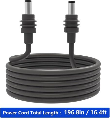 DC Power Cable for Starlink Mini 16.4FT,Replacement Extension Cord DC to DC,for Starlink Mini Power Supply Accessories Male to Male Outdoor Waterproof in Kuwait