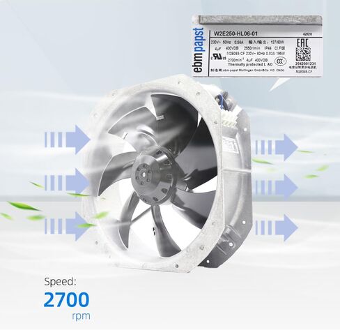 EBM-PAPST W2E250-HL06-01 AC Fans Fan in Kuwait