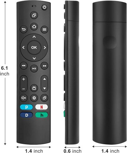 جهاز التحكم عن بعد للتلفزيون العالمي فقط لأجهزة Samsung/LG/Vizio/Roku/TCL/Hisense/Sony/Philips استبدال جهاز التحكم عن بعد للتلفزيونات الذكية in Kuwait
