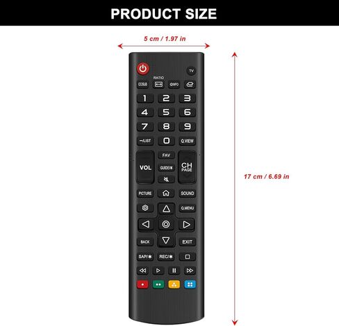 AKB75675305 Replacement Remote Control Compatible with LG TV 28LM430BPU 32LM500BPUA 43LM5000PUA 28LM430B-PU 28LM400BPU 28LM400B-PU 28TL430D-PU 28TL430DPU in Kuwait