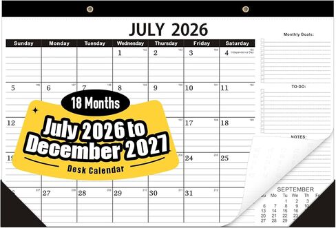 تقويم مكتب 2023-2024 18 شهرًا من أبريل 2023 إلى سبتمبر 2024،2023 تقويم مكتب 17 بوصة × 12 بوصة، تقويم حائط 2023 شهريًا مثالي للمنزل أو المدرسة أو المكتب. in Kuwait