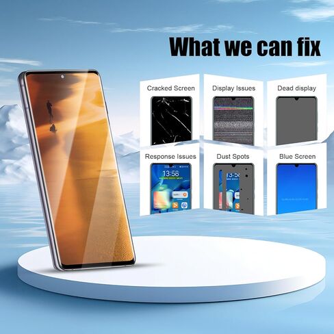 [إصدار الولايات المتحدة] لهاتف Samsung Galaxy S20 Ultra شاشة بديلة S20 Ultra 5G LCD لهاتف Samsung S20 Ultra G988B G988U LCD محول رقمي يعمل باللمس أسود مع إطار (بدون بصمة) in Kuwait