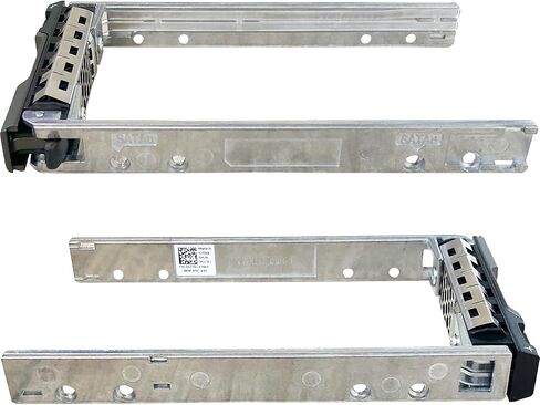 Generic ZhenLoong 4-Pack 2.5 "SAS SATA علبة القرص الصلب العلبة الجانب المعدني متوافق مع Dell G176J PowerEdge R610 T610 R620 R710 T710 R720 R815 R820 0G176J in Kuwait