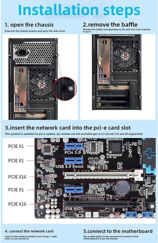بطاقة واي فاي 7 PCIe واي فاي، محول شبكة لاسلكية بلوتوث 5.4 6 جيجا هرتز 5 جيجا هرتز 2.4 جيجا هرتز 3 نطاقات 2880 ميجا بت في الثانية مع هوائي قابل للفصل، دعم اللوحات الأم 10 11 in Kuwait