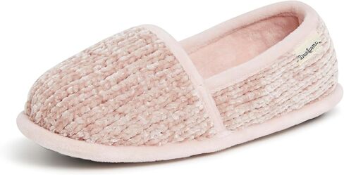 شبشب Dearfoams نسائي من قماش شانيل على شكل حرف A in Kuwait