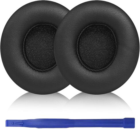 Solo 4 Earpads Replacement, Ear Pads Cushions Compatible with Beats Solo 4 Wireless On-Ear Headphones, Made of Soft Protein Leather Ear Pads, Sound Isolation, Memory Foam (Slate Blue) in Kuwait