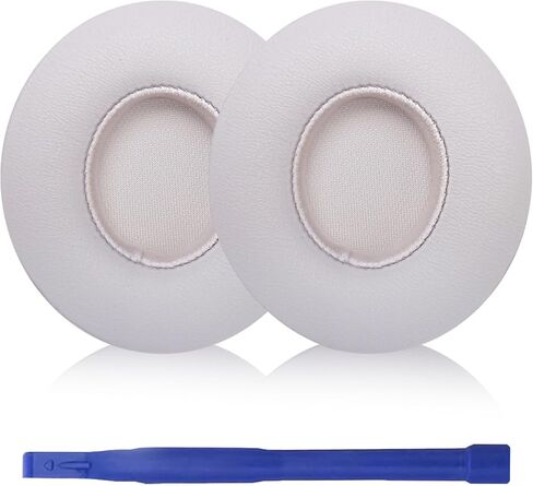 Solo 4 Earpads Replacement, Ear Pads Cushions Compatible with Beats Solo 4 Wireless On-Ear Headphones, Made of Soft Protein Leather Ear Pads, Sound Isolation, Memory Foam (Slate Blue) in Saudi Arabia
