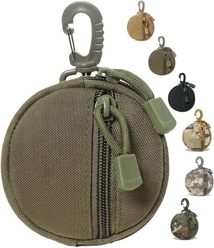 Mini Tactical MOLLE Pouch - Resistant EDC Pouch Bag Small Utility Pouch for Outdoor Travel in Kuwait