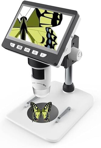 Multifunction LCD Desktop Microscope Portable 4.3 Electronic Biological Microscope Power Supply Mode in Kuwait