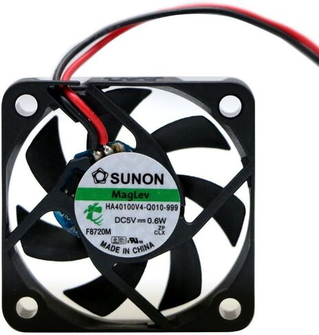 مروحة Sunon 5V 40mm x10mm مع مروحة 18.2 ديسيبل فقط 5.3CFM in Kuwait