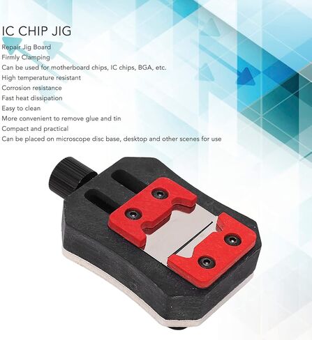 Fafeicy IC Chip Repair Fixture, ABS Material, Efficient Holding Tool for BGA Repair, Ideal for Smartphone Motherboard Maintenance in Kuwait
