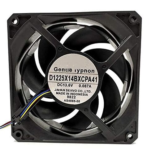 D1225X14BXCPA41 13.6V 120mm Fan D1225X14BXCPA41 13.6V 0.087A 12CM 4-Wire مروحة تبريد صامتة منجلية in Kuwait
