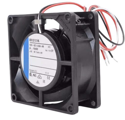 12V 8312/12HL 0.33A 4W 8032 مروحة تبريد 3 أسلاك in Kuwait