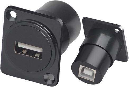 منفذ USB أنثى أ إلى منفذ أنثى B موصلات محولات التوصيل المباشر لربط أجهزة الكمبيوتر بالطابعات USB 2.0 480Mbps محولات التوصيل المباشر in Kuwait